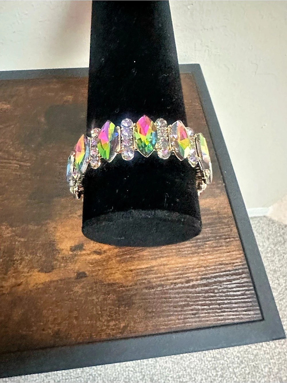 Multicolor Crystal Stretch Bracelet